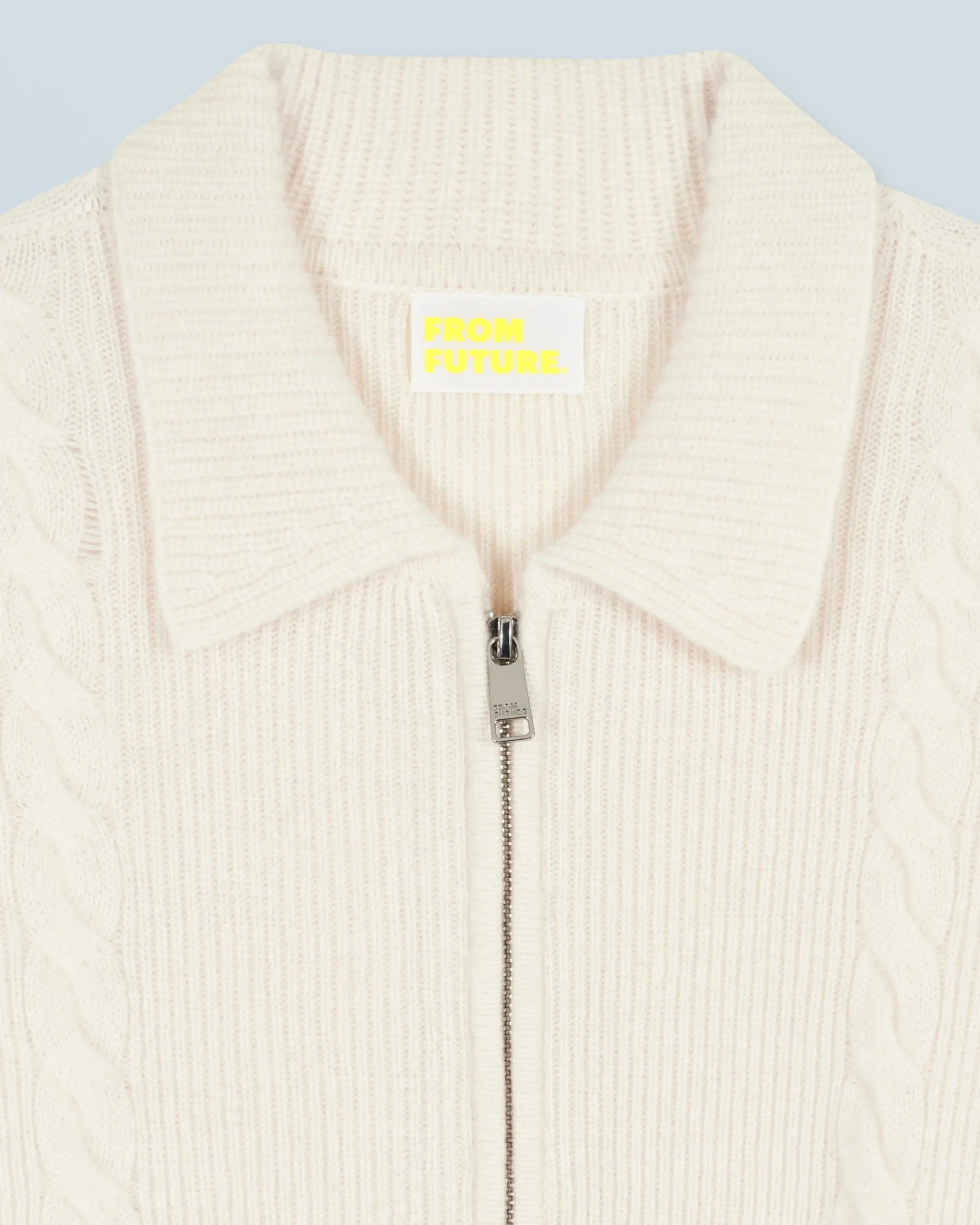 FROM FUTURE Body Manches Longues Ecru Flash Sale