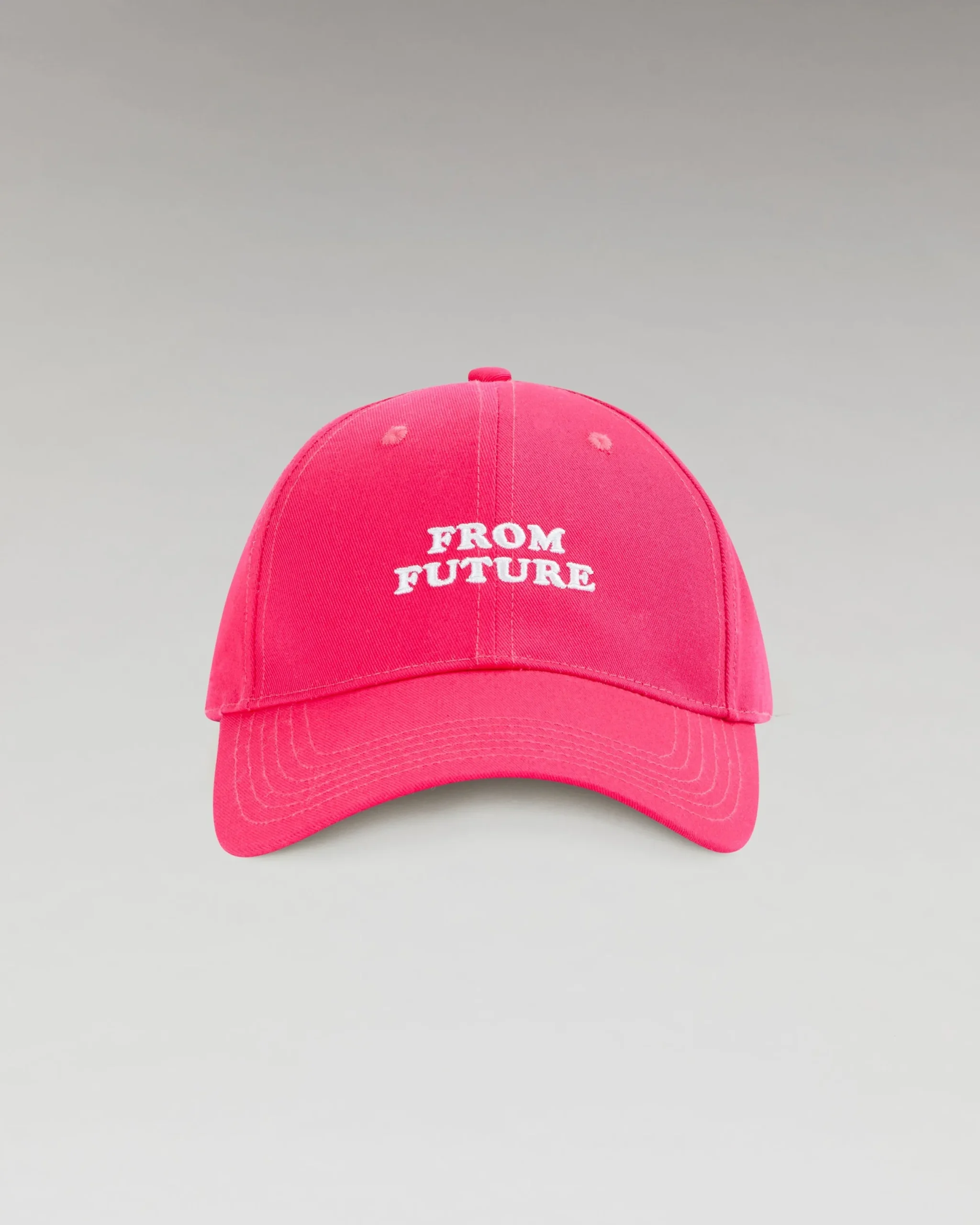 FROM FUTURE Casquette à Visière Courbée Logo NeonPink Best