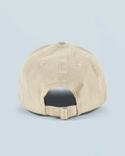 FROM FUTURE Casquette à Visière Courbée Velours Cotelé Sable Hot