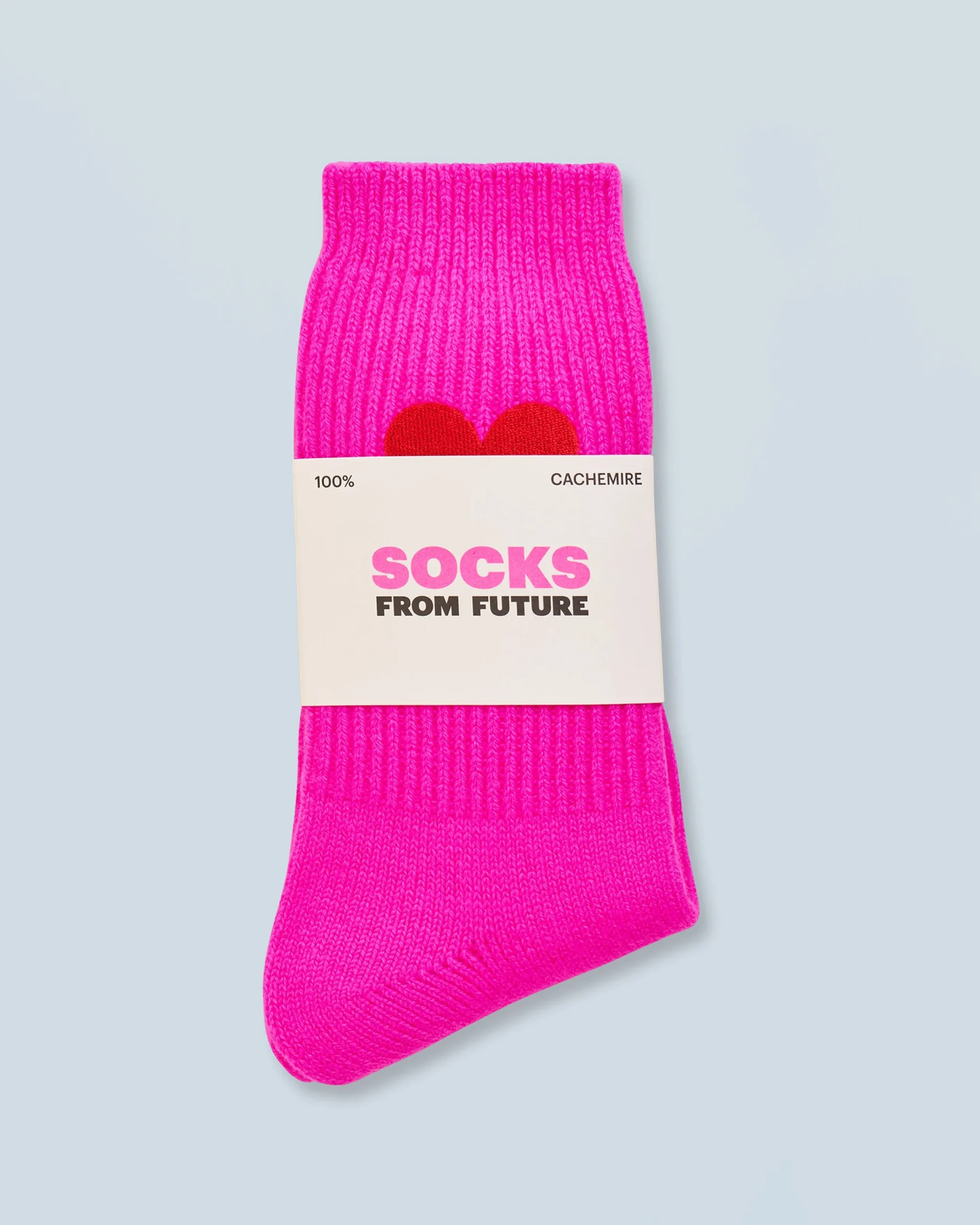 FROM FUTURE Chaussettes Mi-hautes Coeur UtopicPink Flash Sale