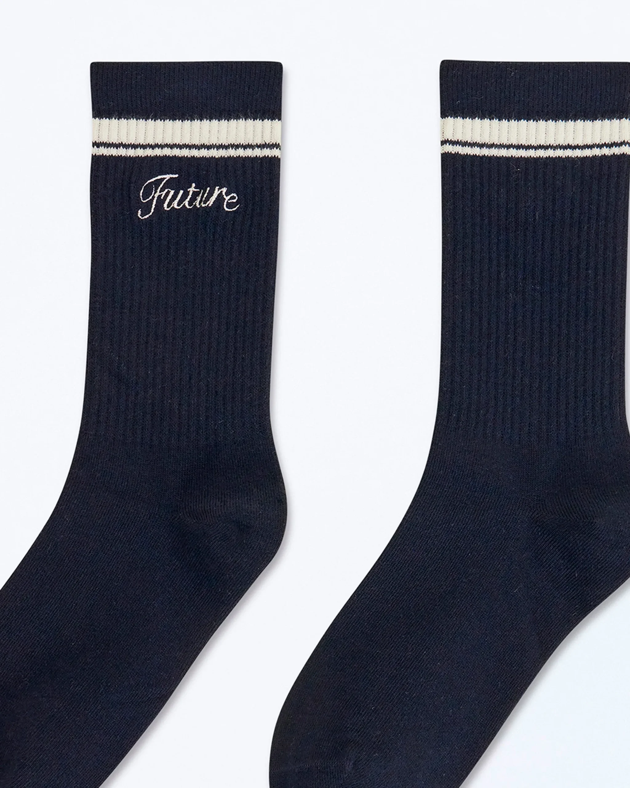 FROM FUTURE Chaussettes Mi-hautes Future Navy Fashion
