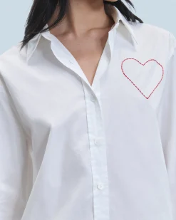 FROM FUTURE Chemise Manches Longues Blanc Store