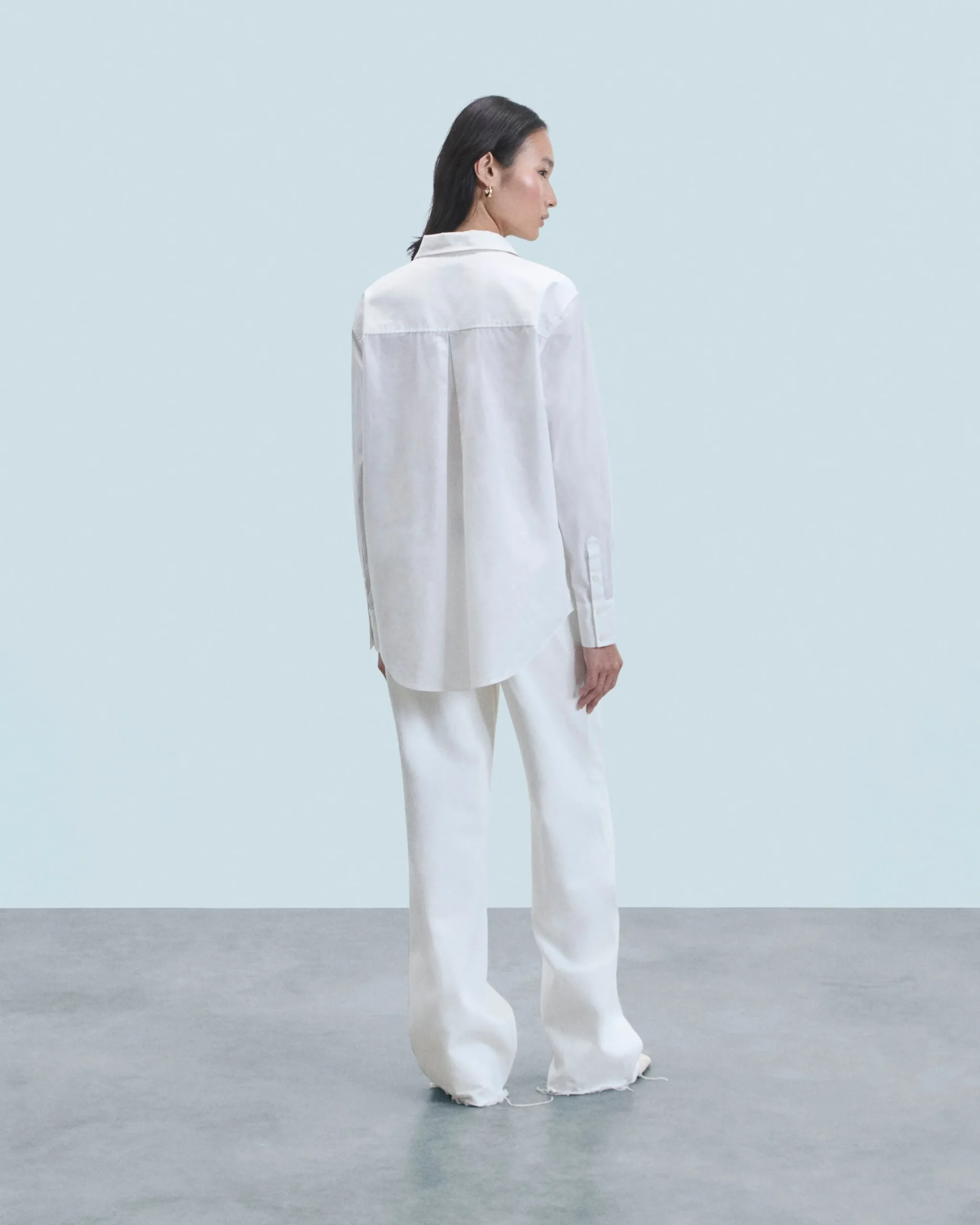 FROM FUTURE Chemise Manches Longues Blanc Store