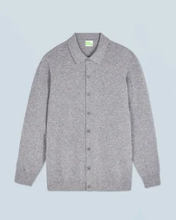 FROM FUTURE Chemise Manches Longues GrisChinéFoncé Shop