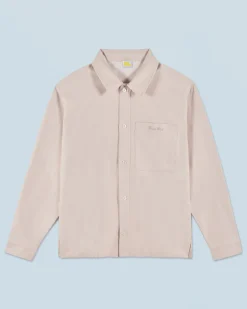FROM FUTURE Chemise Manches Longues Poche Sable Sale
