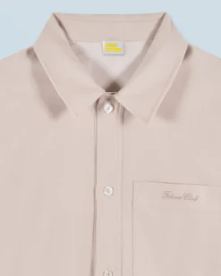 FROM FUTURE Chemise Manches Longues Poche Sable Sale