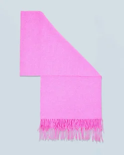 FROM FUTURE Echarpe A Franges PinkMouliné Store