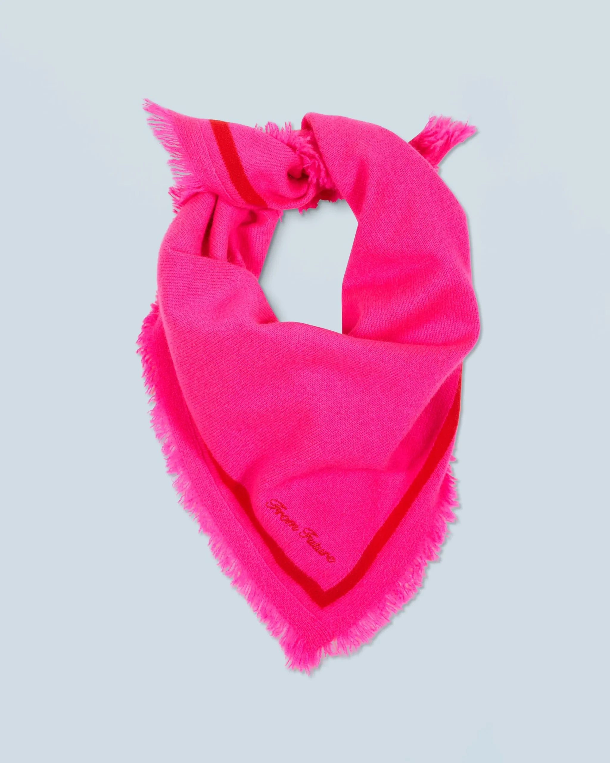 FROM FUTURE Foulard Regular Bicolore WinterFuschia Outlet