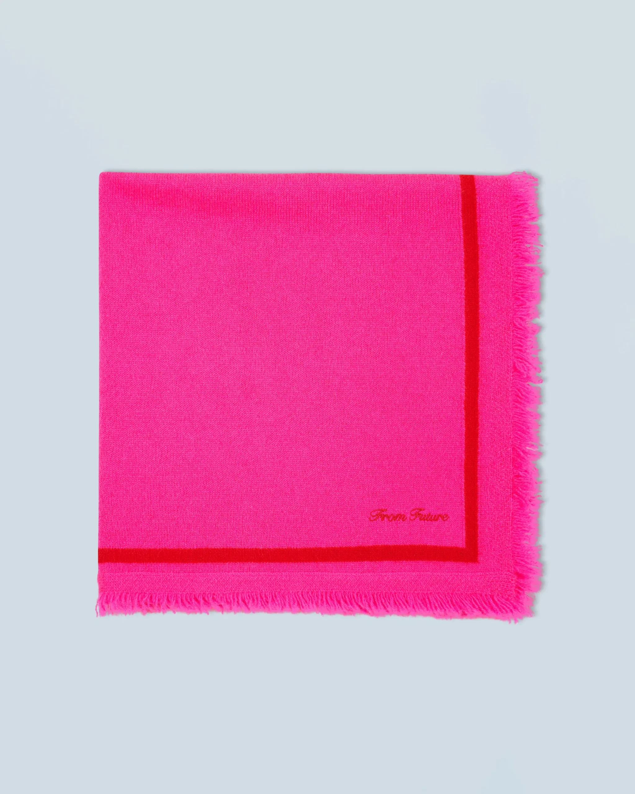 FROM FUTURE Foulard Regular Bicolore WinterFuschia Outlet
