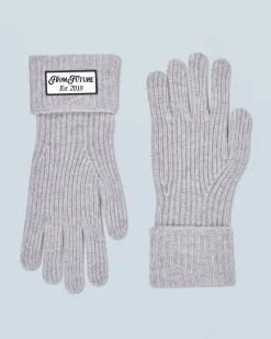 FROM FUTURE Gants Regular GrisChinéClair Flash Sale