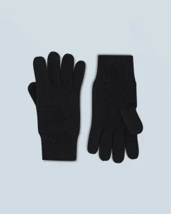 FROM FUTURE Gants Regular Basique Noir Fashion