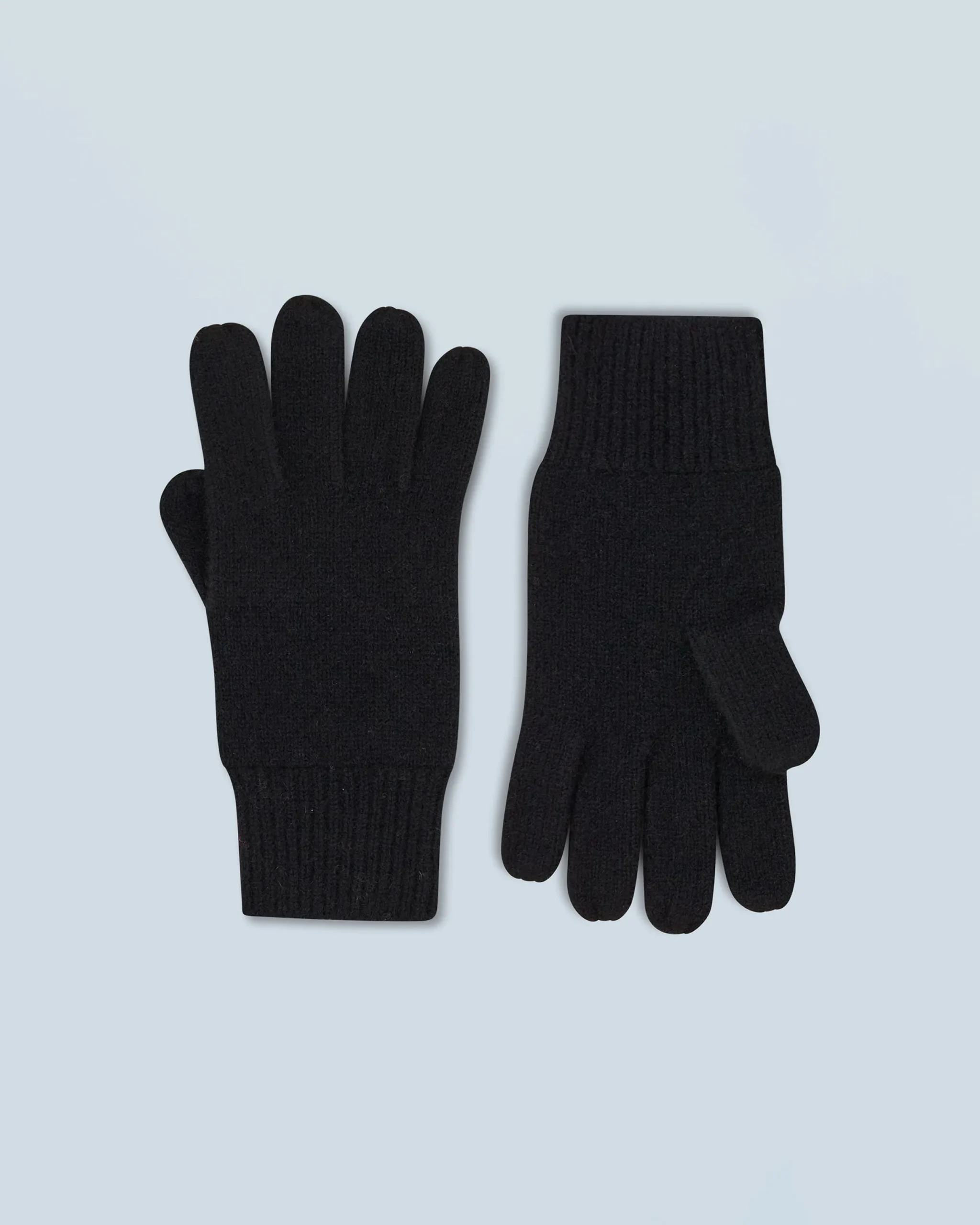 FROM FUTURE Gants Regular Basique Noir Fashion