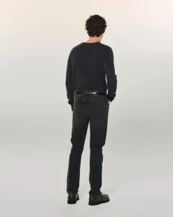 FROM FUTURE JACOB Jean Slim Fit WashedBlack Outlet