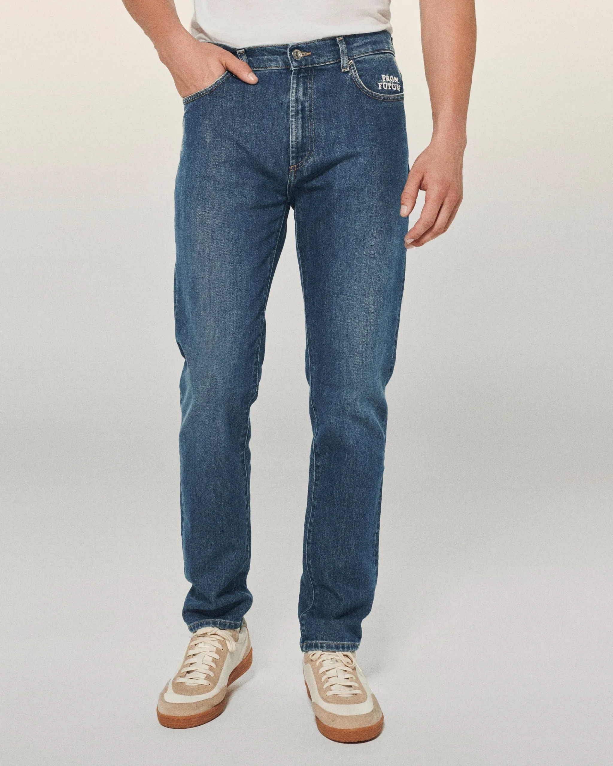 FROM FUTURE JACOB Jean Slim Fit BleuClair Discount