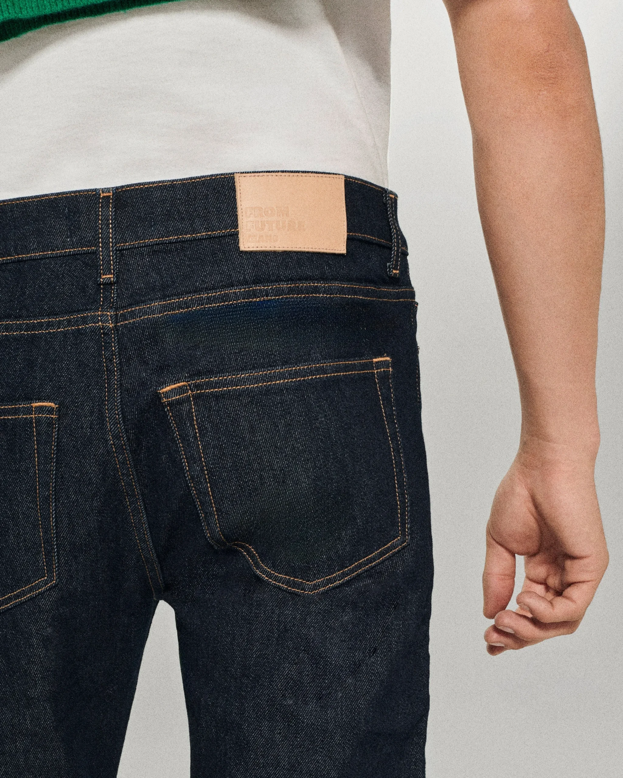 FROM FUTURE JACOB Jean Slim Fit Brut Sale