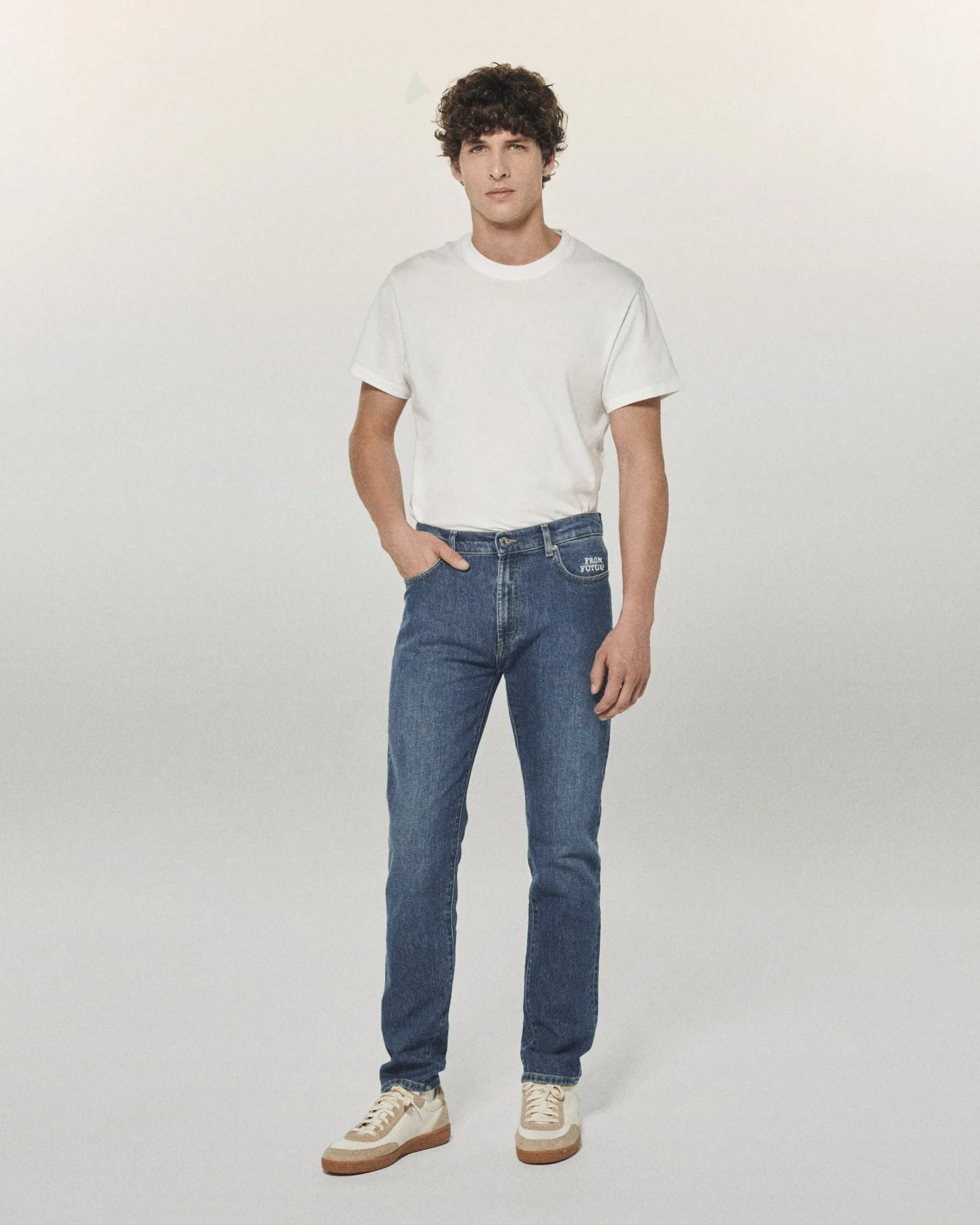 FROM FUTURE JACOB Jean Slim Fit BleuClair Discount