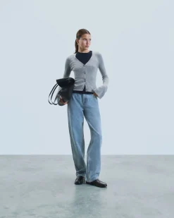 FROM FUTURE Jamie Jean Droit LightBlue Fashion