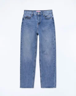 FROM FUTURE Jean Jackie MediumBlue Cheap