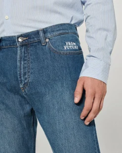 FROM FUTURE Jean Skinny John BleuFoncé Hot
