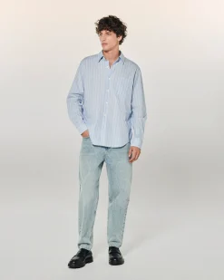 FROM FUTURE Jean Tapered Jackson LightBlue New