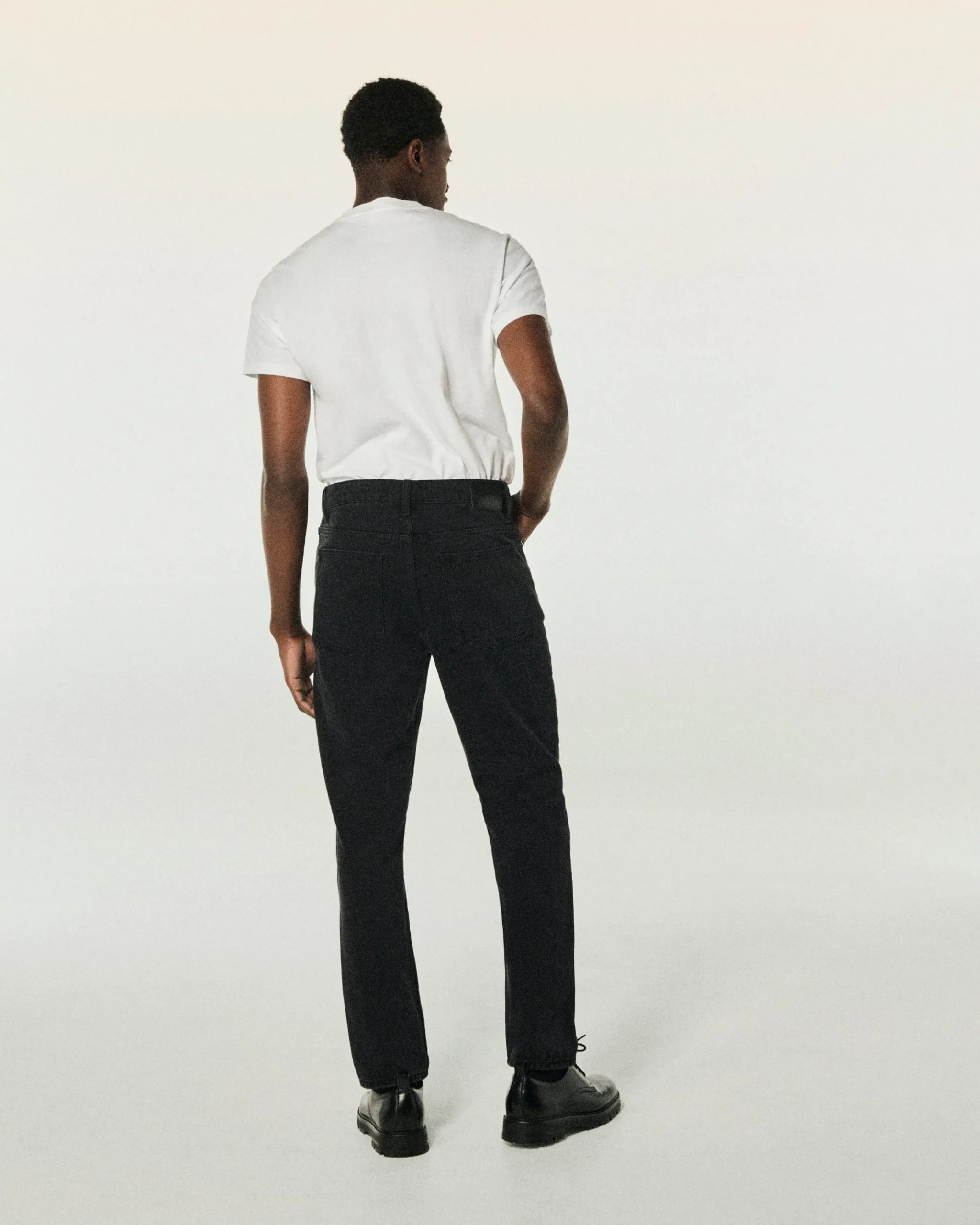 FROM FUTURE Jean Tapered Jackson WashedBlack Best Sale