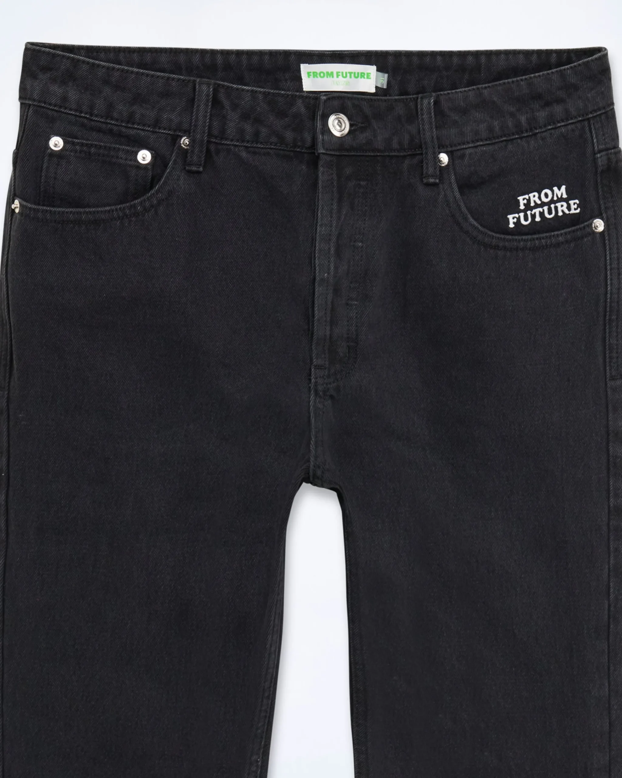 FROM FUTURE Jean Tapered Jackson WashedBlack Best Sale
