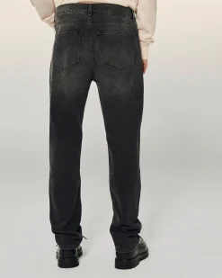 FROM FUTURE JOEY Jean Coupe Droite WashedBlack Discount