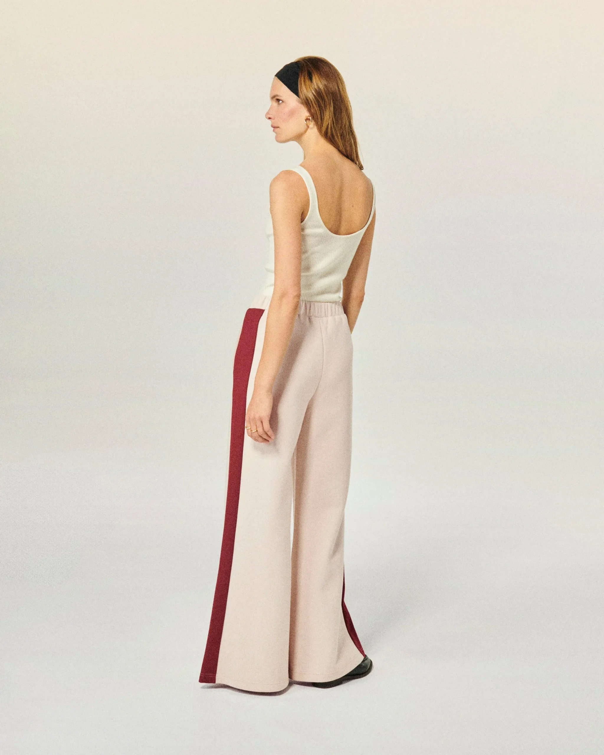 FROM FUTURE Jogging Droit Beige Flash Sale