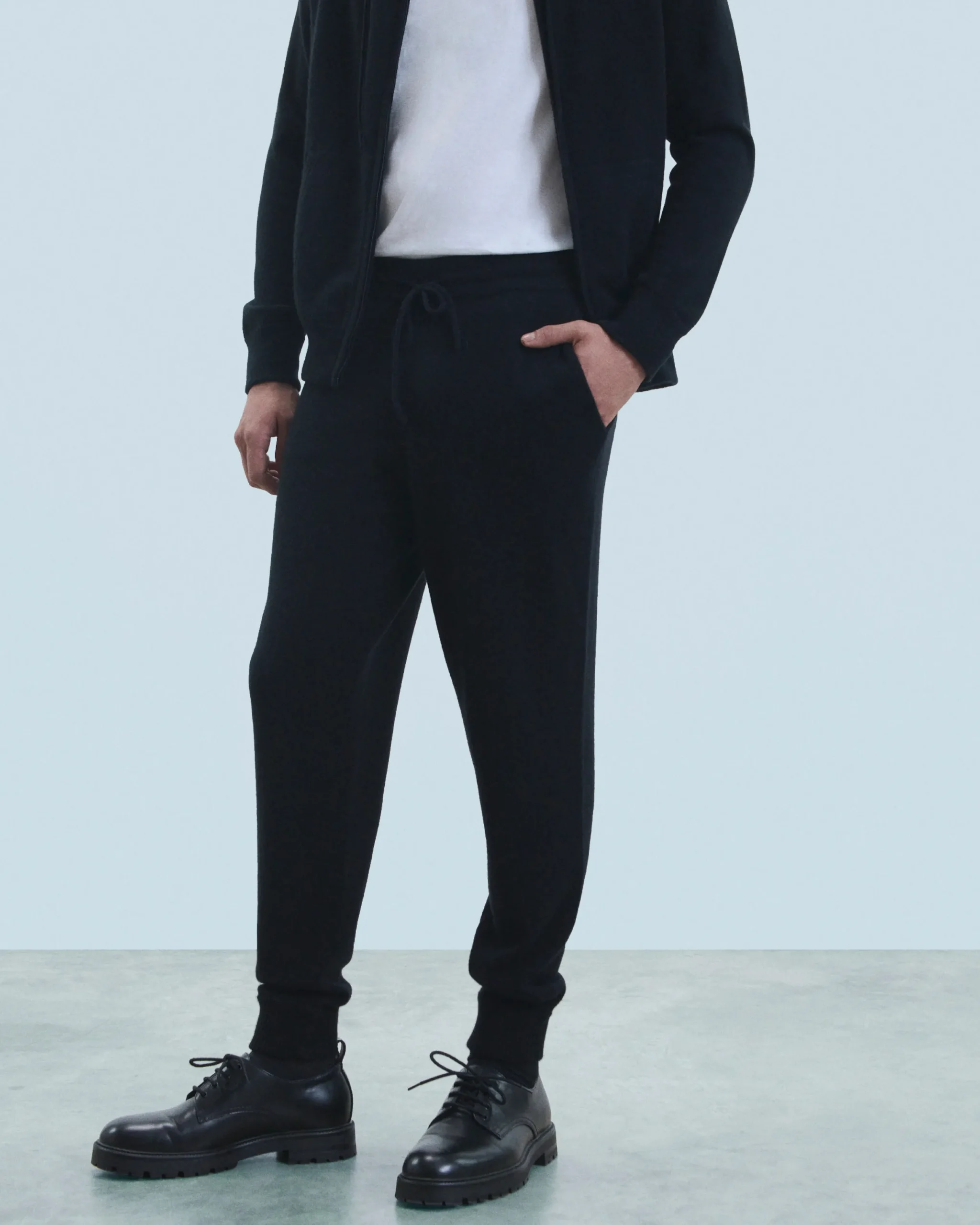 FROM FUTURE Jogging Droit Basique Navy New