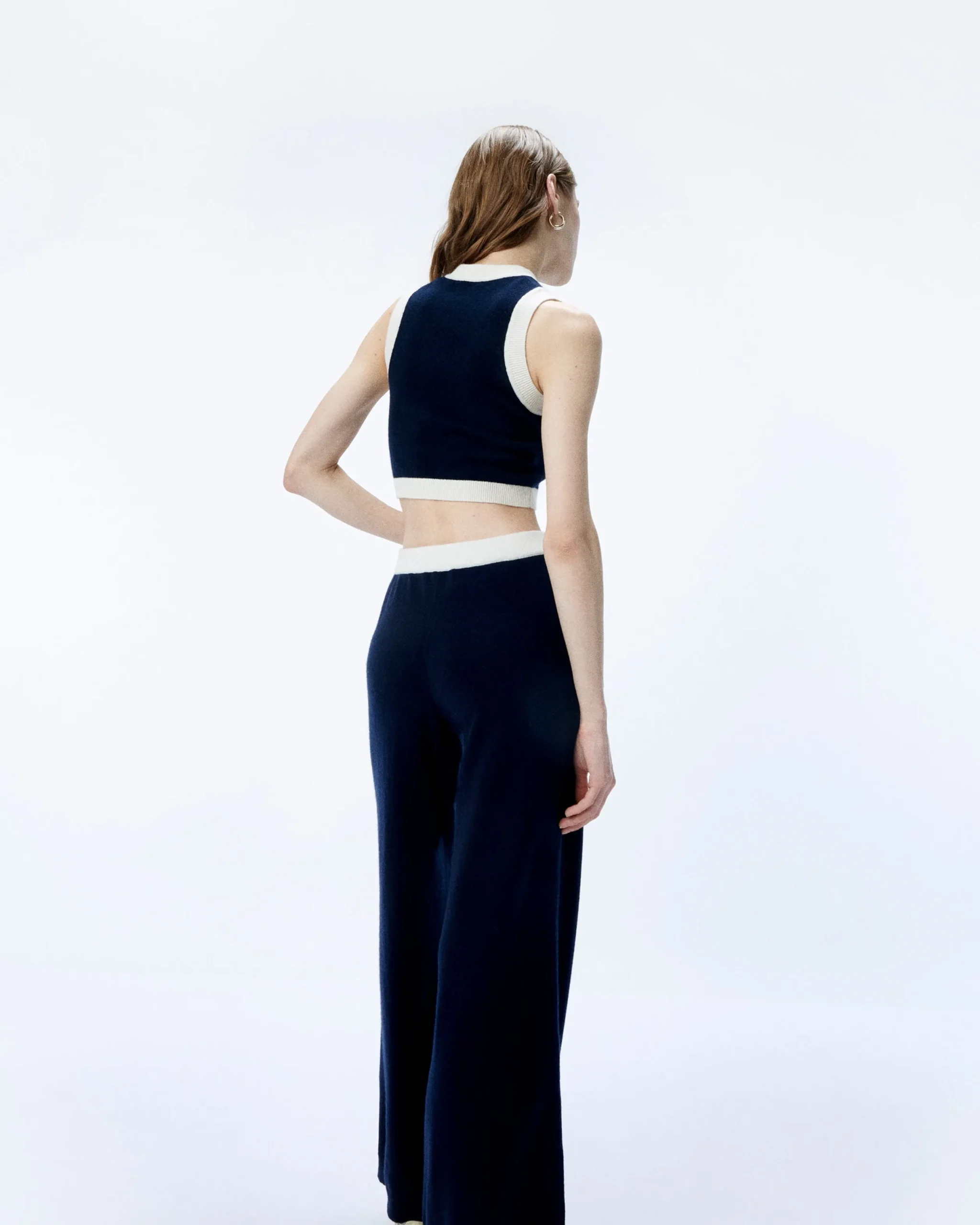 FROM FUTURE Jogging Large Bicolore Navy Sale