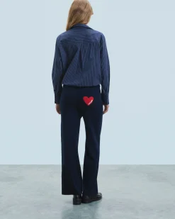 FROM FUTURE Jogging Large Coeur Navy Fashion