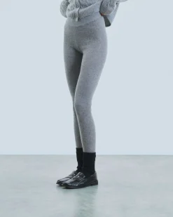 FROM FUTURE Jogging Leggings Seconde Peau GrisChinéFoncé Hot