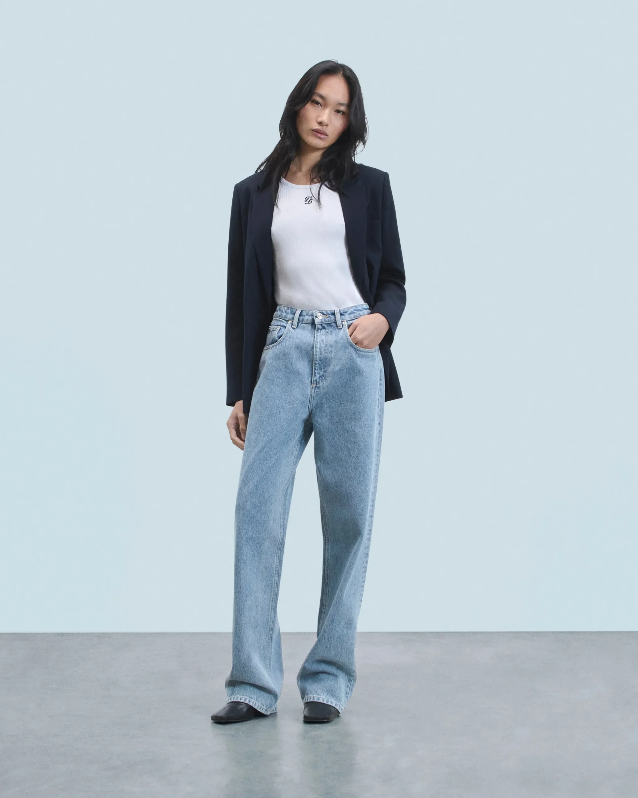 FROM FUTURE Joseph Jean Droit BleuClair Discount