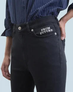 FROM FUTURE Jude Jean Bootcut Noir Online