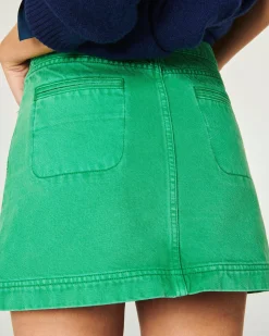 FROM FUTURE Jupe Mini TropicalGreen Hot