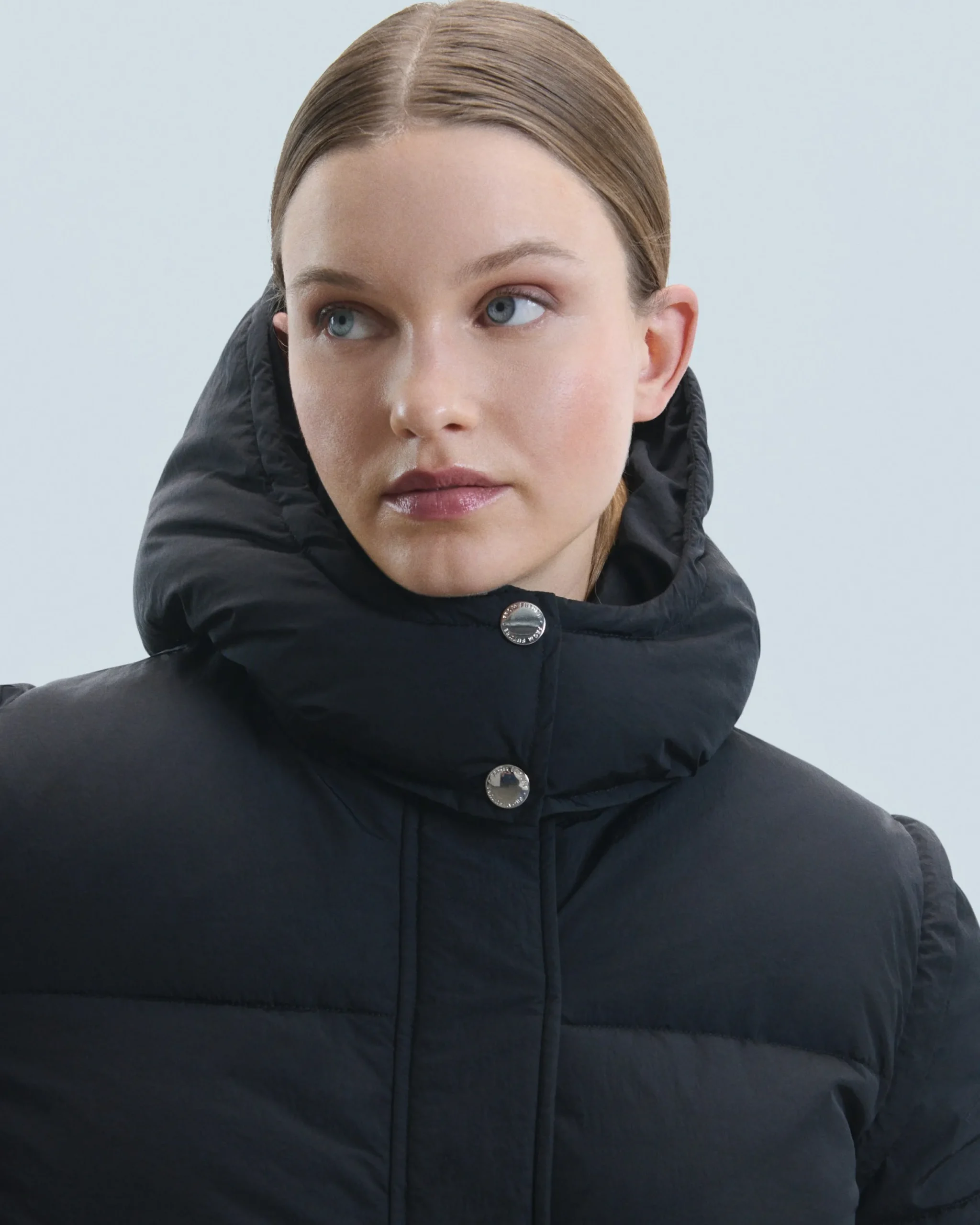 FROM FUTURE Outerwear Doudoune Craquelée Noir Cheap
