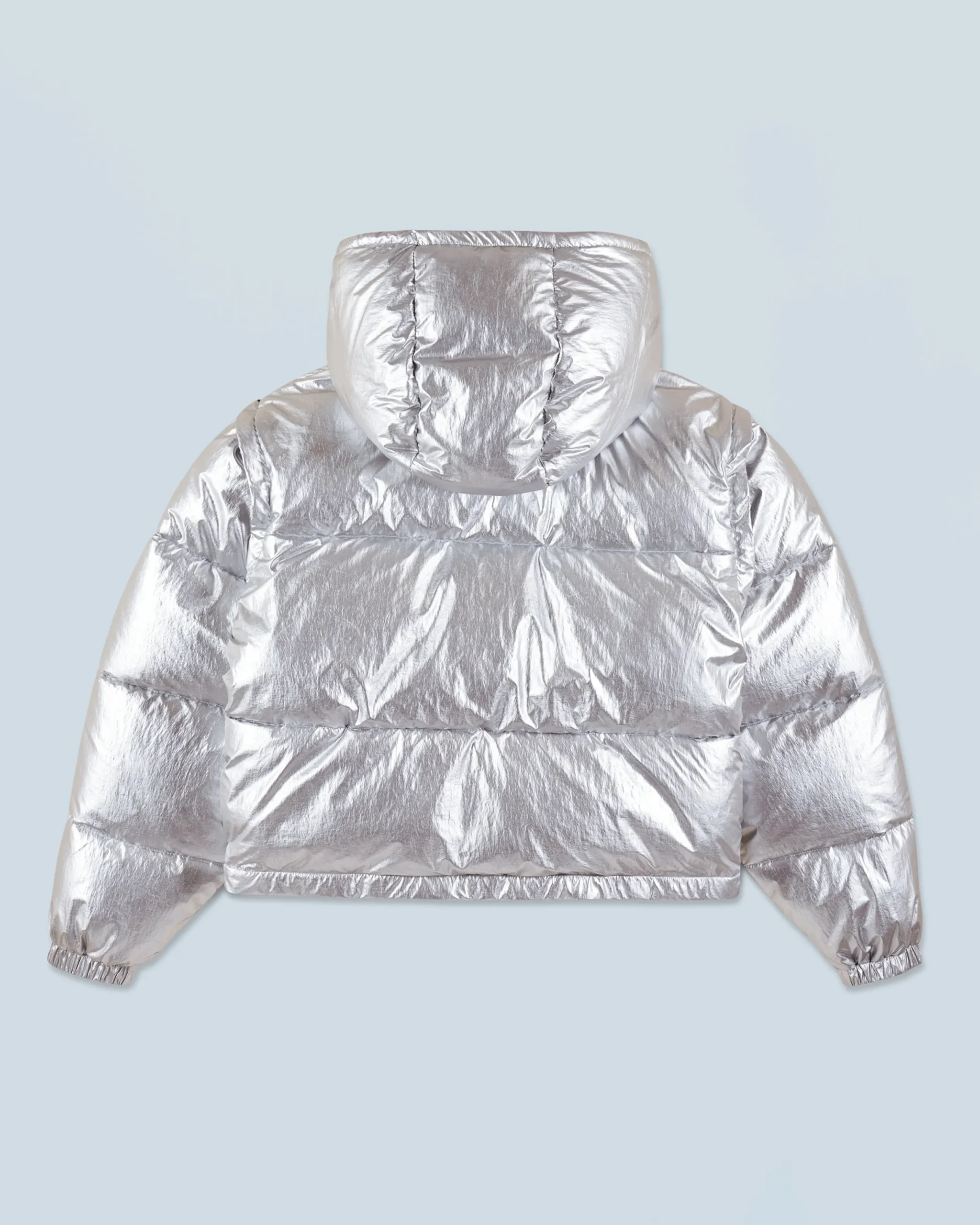 FROM FUTURE Outerwear Doudoune Craquelée Silver Clearance
