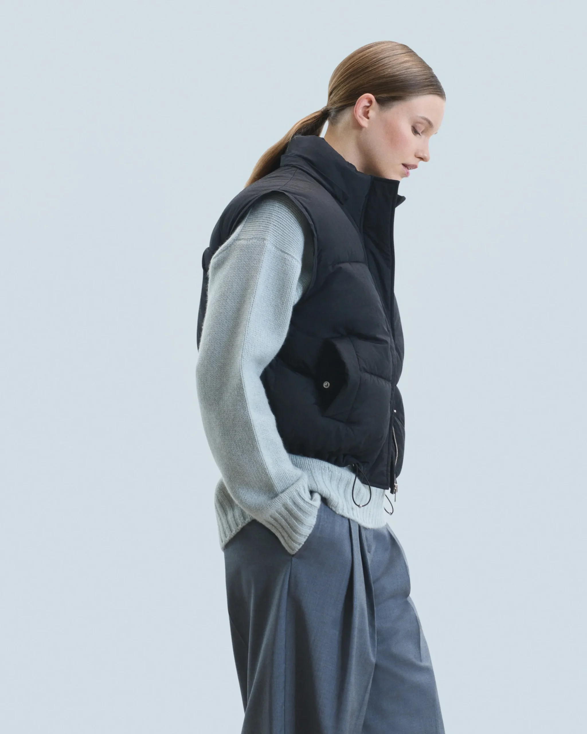 FROM FUTURE Outerwear Doudoune Craquelée Noir Cheap