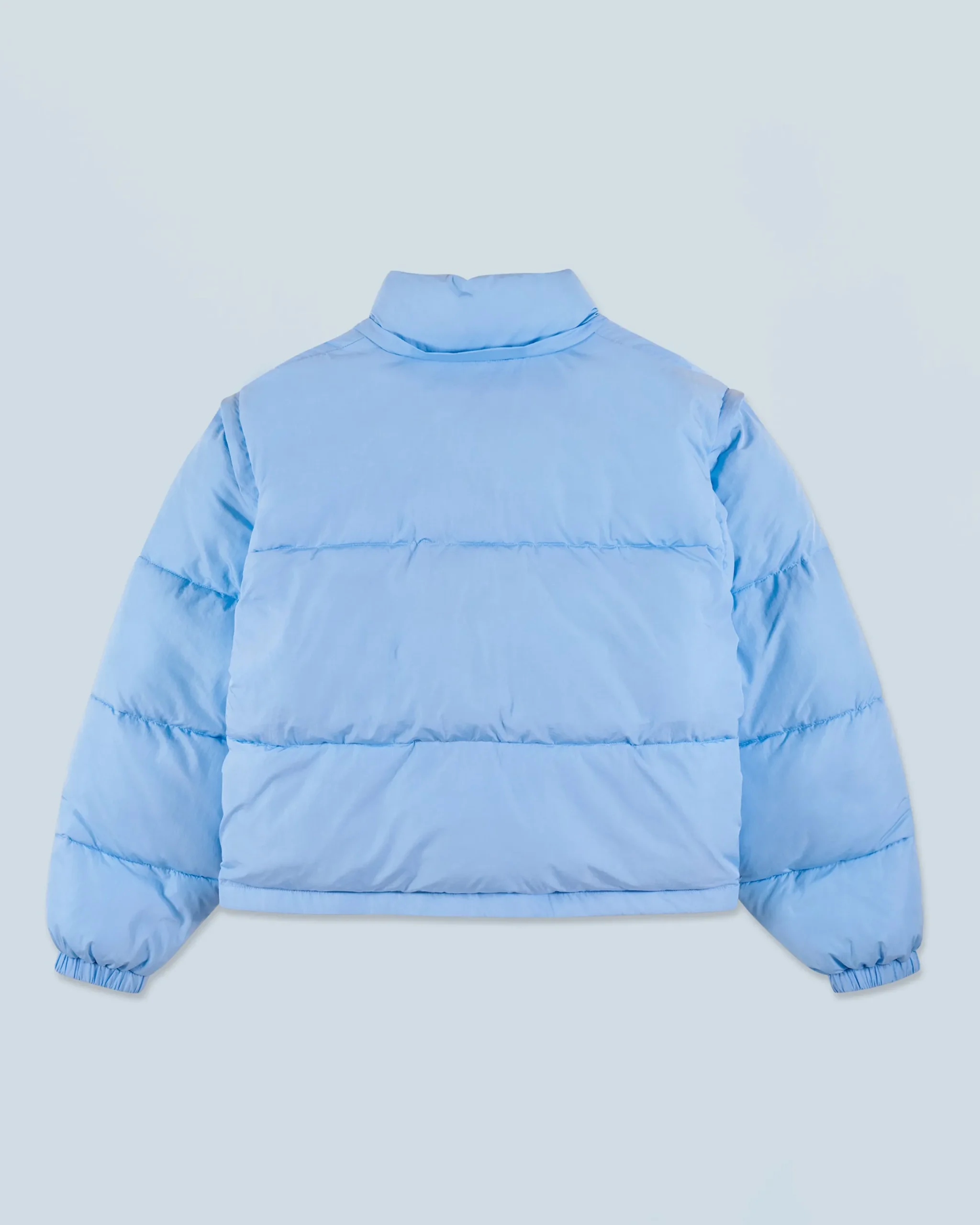 FROM FUTURE Outerwear Doudoune Craquelée BabyBlue Cheap