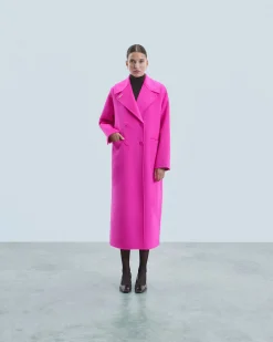 FROM FUTURE Outerwear Manteau Double Boutonnage UtopicPink Clearance