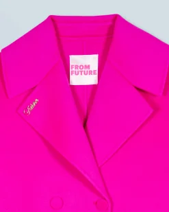 FROM FUTURE Outerwear Manteau Double Boutonnage UtopicPink Clearance