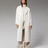 FROM FUTURE Outerwear Manteau Long Double Face Ecru Sale