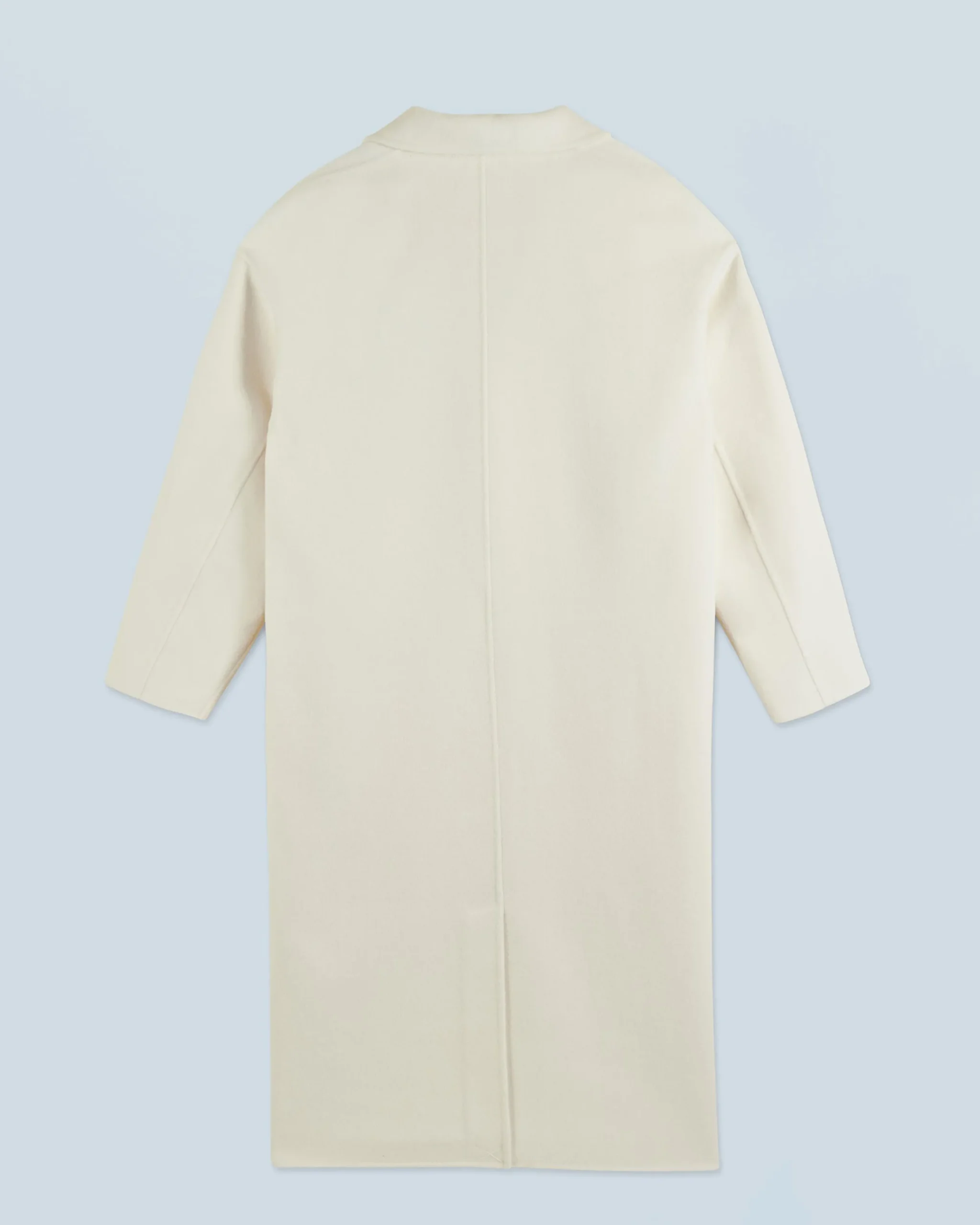 FROM FUTURE Outerwear Manteau Long Double Face Ecru Sale