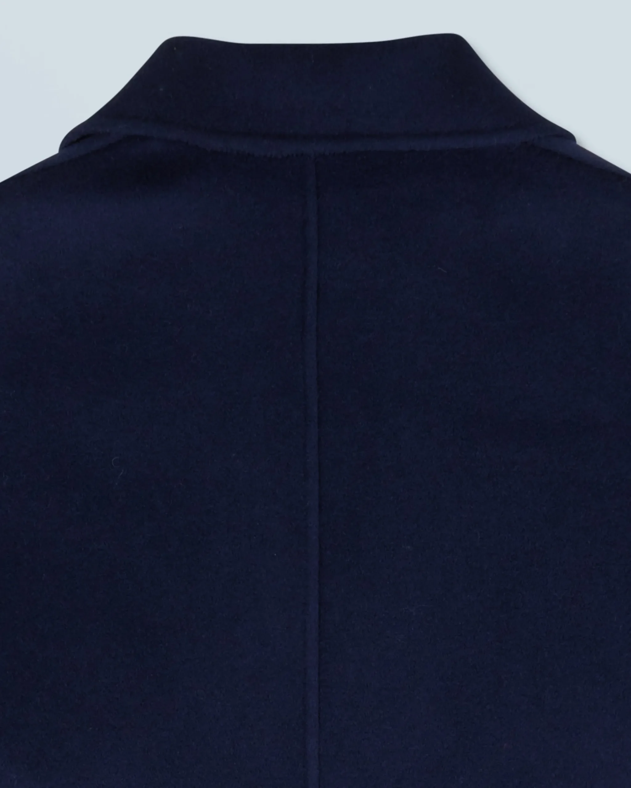 FROM FUTURE Outerwear Manteau Long Double Face Navy Outlet