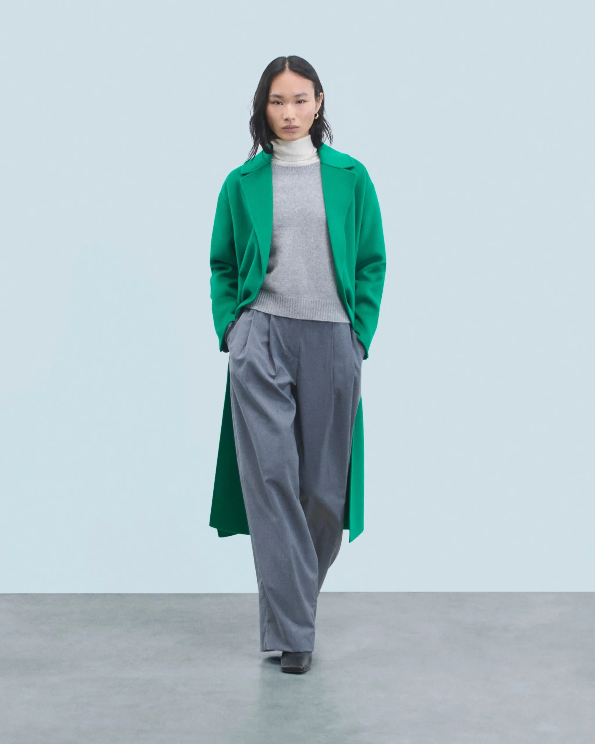 FROM FUTURE Outerwear Manteau Peignoir MountainGreen New