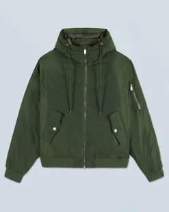 FROM FUTURE Outerwear Veste Kaki Sale