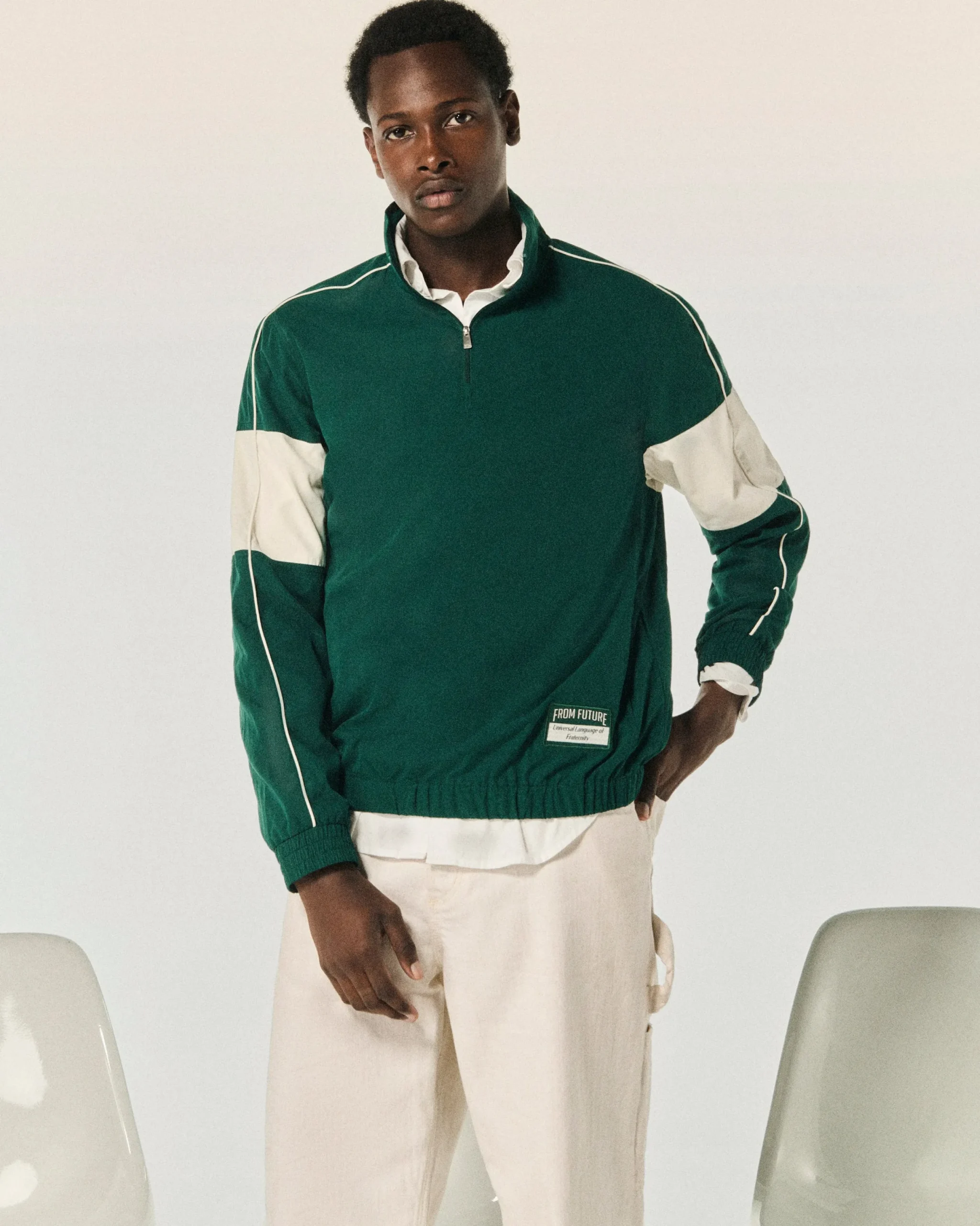 FROM FUTURE Outerwear Veste SoccerGreen Cheap