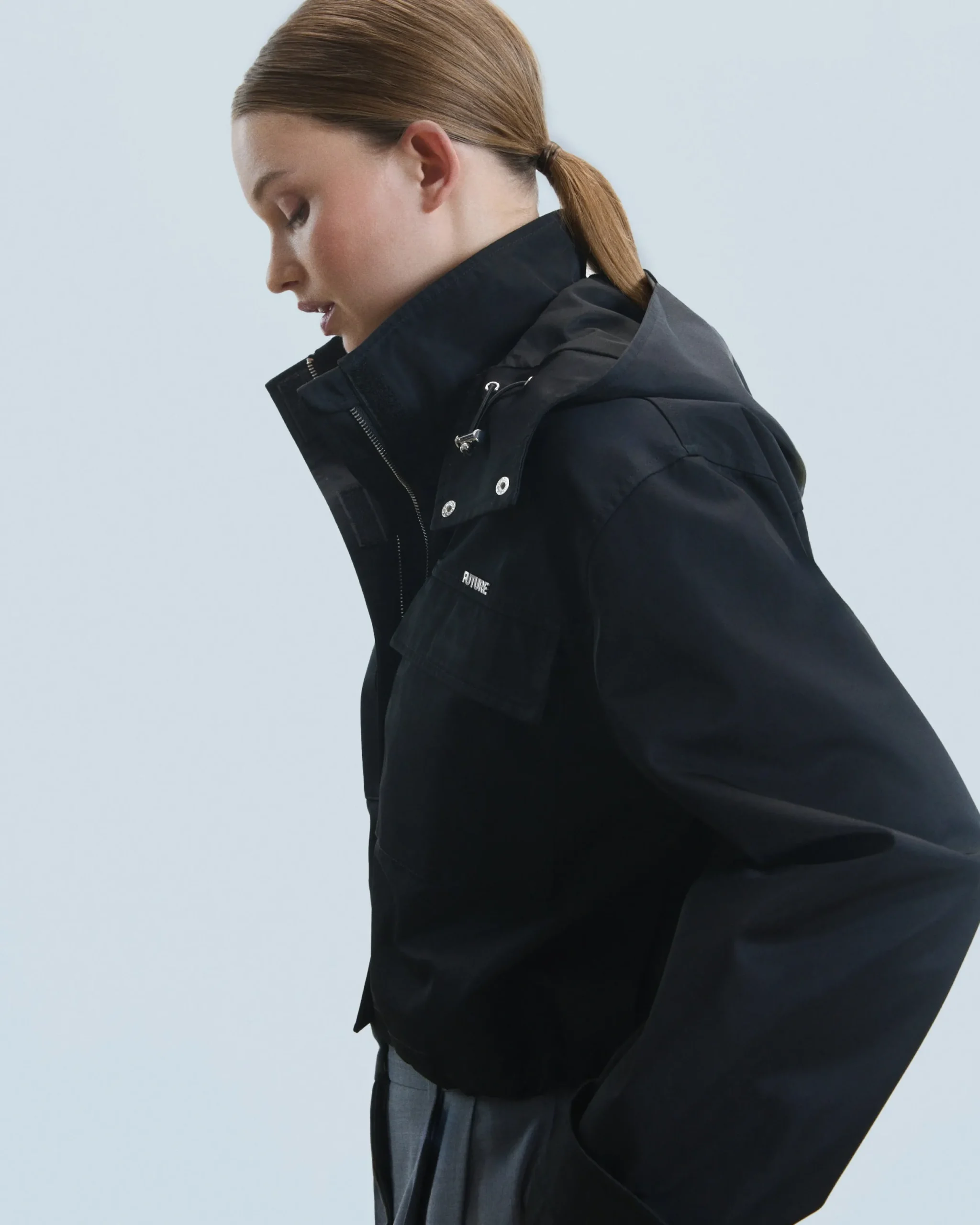 FROM FUTURE Outerwear Veste Noir Shop