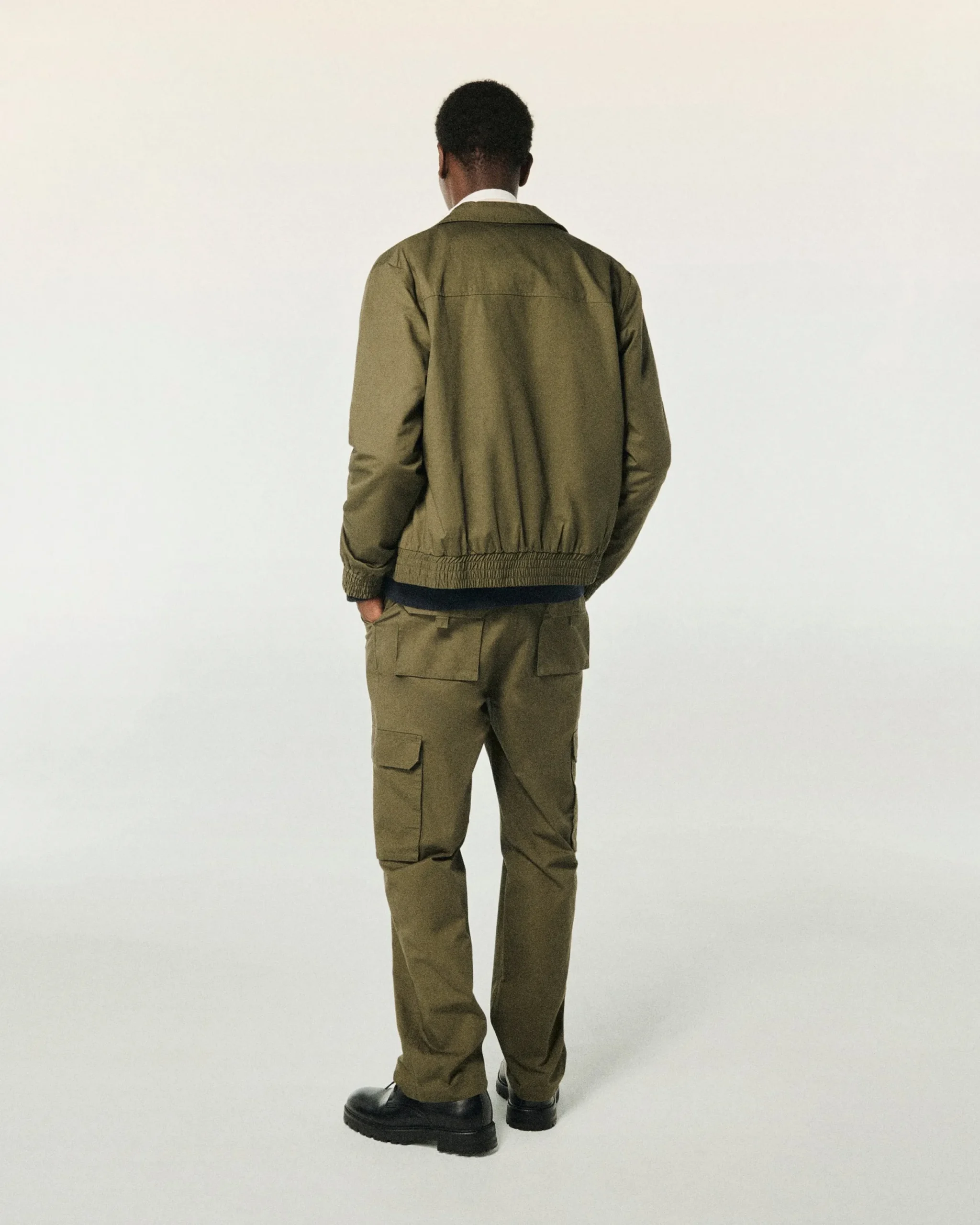 FROM FUTURE Outerwear Veste Kaki Best Sale