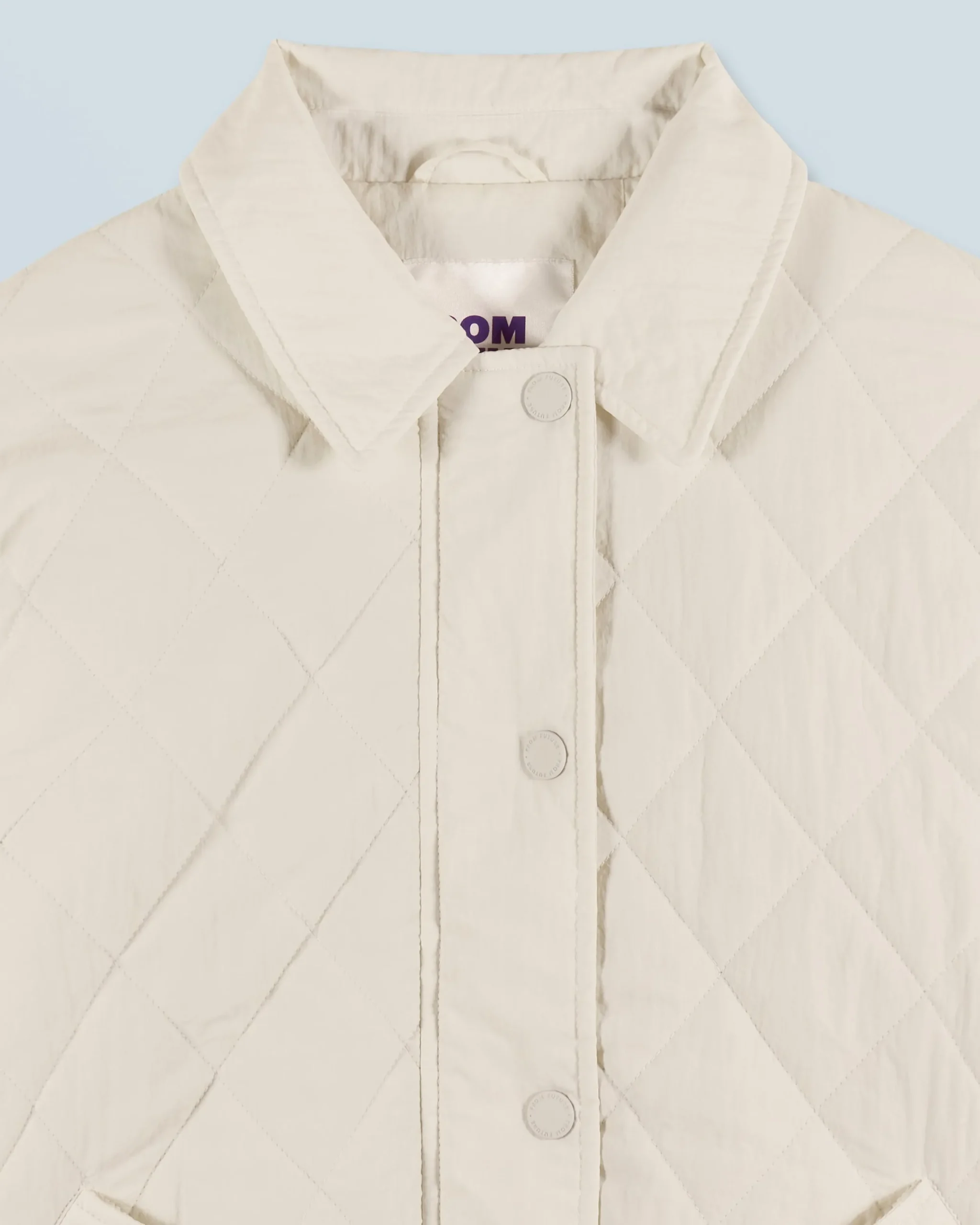 FROM FUTURE Outerwear Veste Bombers Matelassé Sable Discount